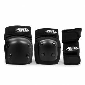 Junior Heavy Duty Triple Pad Set - Black