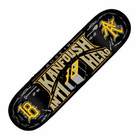 Kanfouch Customs (Black) Skateboard Deck 8.25''
