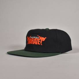 Karate Snapback Cap - Black 