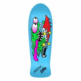 Keith Meek Slasher Baby Blue Reissue Skateboard Deck 10.1"