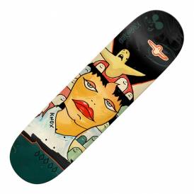 Knox Three Star Skateboard Deck 8.25''