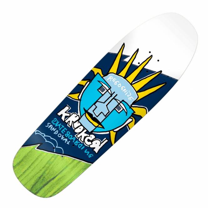 Krooked Skateboards Sandoval Recognize Skateboard Deck 9.81''