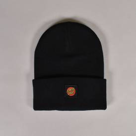 Label Beanie - Black