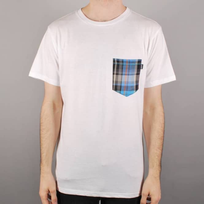 Lakai Shoes Field Pocket Premium Skate T-shirt - White