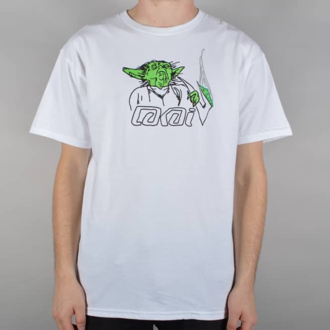 Lakai Shoes Yods Skate T-Shirt - White