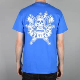 Law Skate T-Shirt - Royal Blue