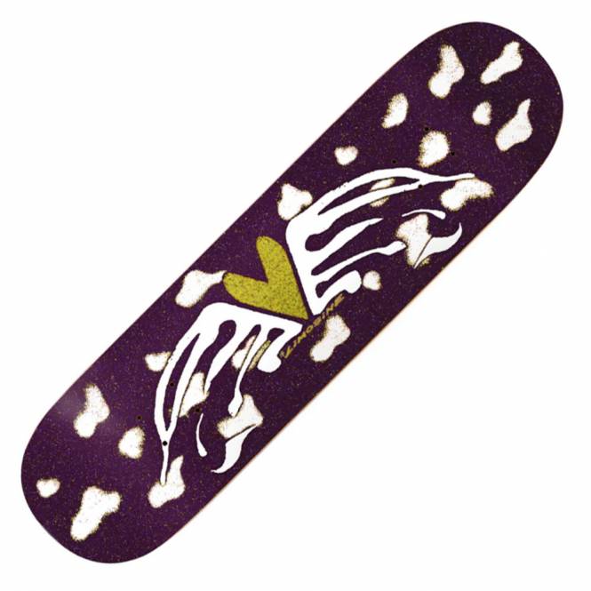 Limosine Skateboards Hugo Boserup Heart Wings Skateboard Deck 8.5''