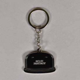 Logo Hat Keychain - Black