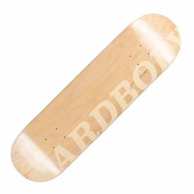 Logo (Natural) Skateboard Deck 8.5"