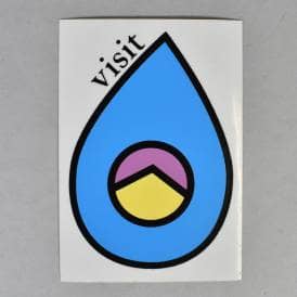 Logo Skateboard Sticker - 2.75" x 4"