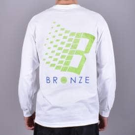 Logo Tennis Longsleeve T-Shirt - White