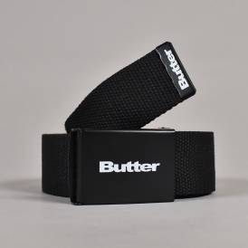 Logo Woven Belt - Black