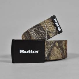 Logo Woven Belt - Forest Camo