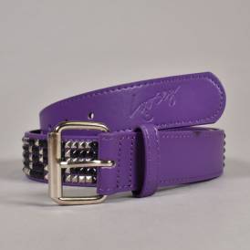 Loosey Loves You Studs Belt - Dark Purple