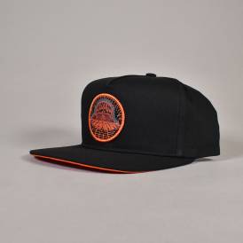 Lost At Sea Snapback Cap - Black 