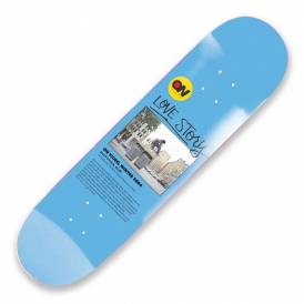 Love Story (Blue) Skateboard Deck 8.5''