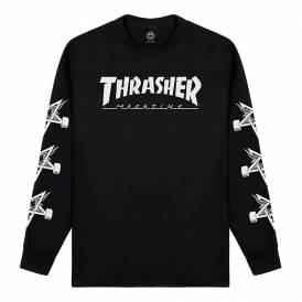 Mag Goat Long Sleeve Skate T-Shirt - Black