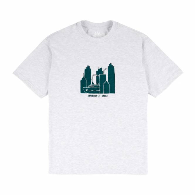 Magenta Skateboards Cruise Skate T-Shirt - Ash