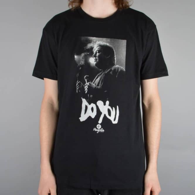 Magenta Skateboards Do You Hicks Skate T-Shirt - Black