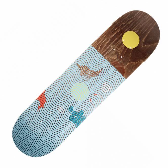 Magenta Skateboards Glen Fox Deep Skateboard Deck 8.0''