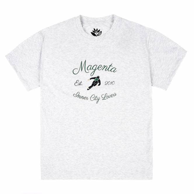 Magenta Skateboards Inner City Lovers Skate T-Shirt - Ash 