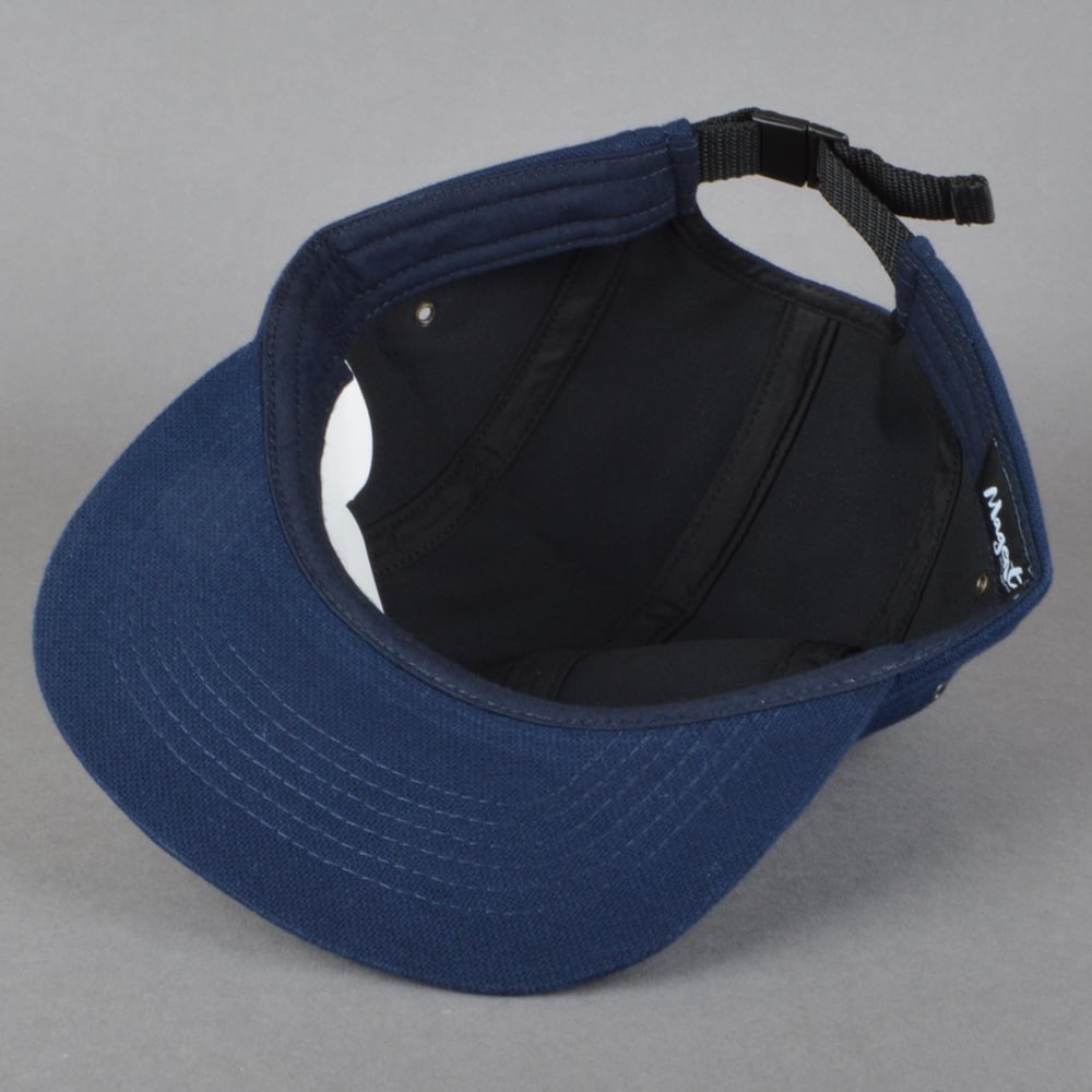 Magenta Skateboards Plant 5 Panel Cap - Navy - SKATE CLOTHING from