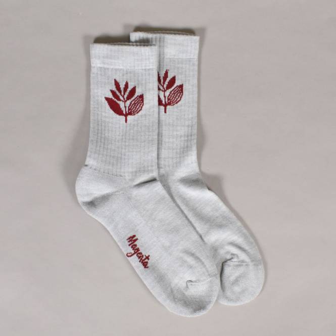 Magenta Skateboards Plant Socks - Ash/Rust