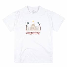 Magentaj Skate T-Shirt - White