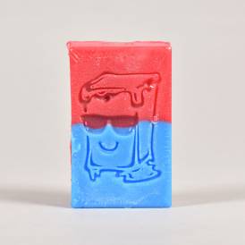 Matrix (Red/Blue) Skateboard Wax - 3'' x 2''