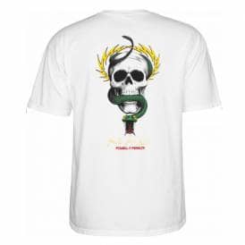 McGill Skull & Snake Skate T-Shirt - White