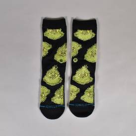 Mean One Grinch Socks - Black