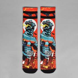 Mechagodzilla Socks - Red