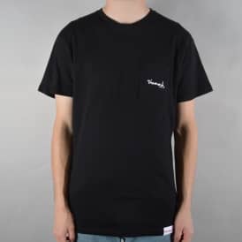 Mini OG Script Pocket T-Shirt - Black