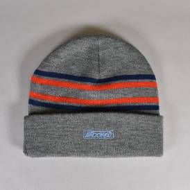 Moonsmile Script Cuff Beanie - Charcoal Heather