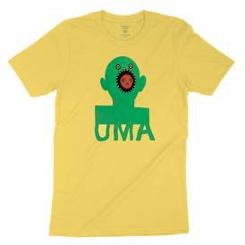 Mouthface Skate T-Shirt - Daffodil Yellow