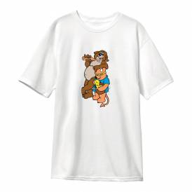 Mullen Bear Skate T-Shirt - White