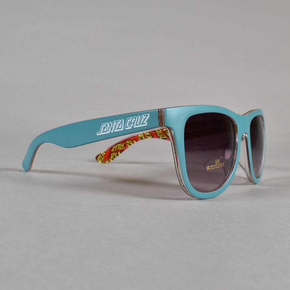Lunettes De Soleil Santa Cruz Multi Classic Dot - Indice 3 - Monture Blanche - Unisexe Neuf Avec Étiquettes