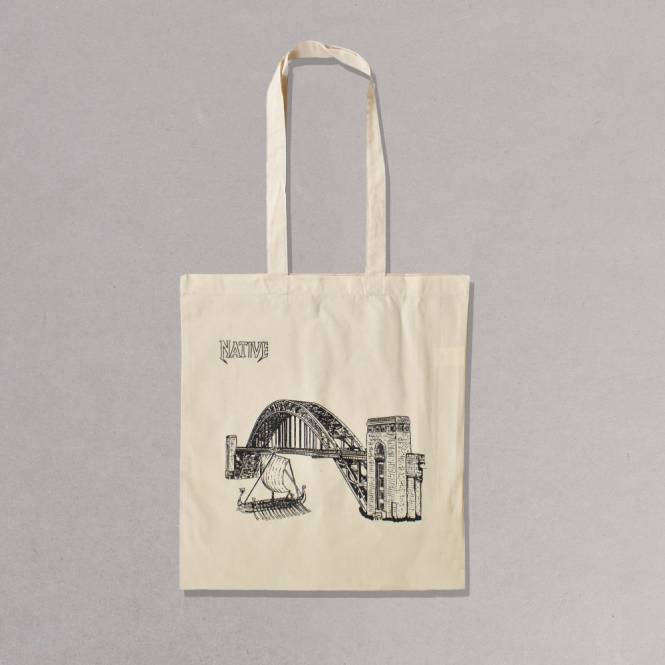 Native Big River Tote Bag - Natural