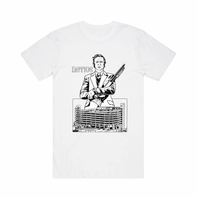 Native Get Carter Skate T-Shirt - White