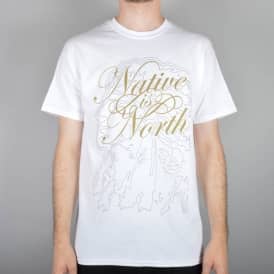 Native Is North Skate T-Shirt - White