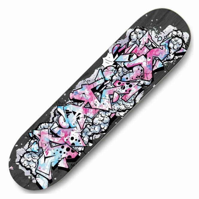 Native Ponk (Black Stain) Skateboard Deck 7.75''