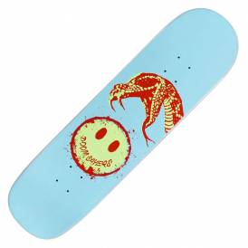 Never Bite (Square Tail) Blue Skateboard Deck 8.5''