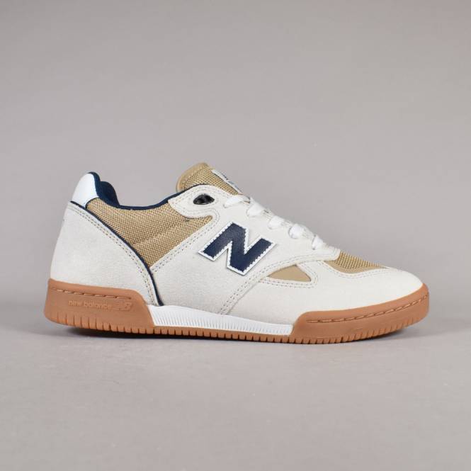 New Balance Numeric NM600WBG Tom Knox Skate Shoes - Sea Salt/Navy