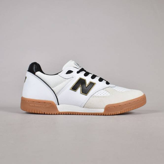 New Balance Numeric NM600WTA Tom Knox Skate Shoes - White/Black