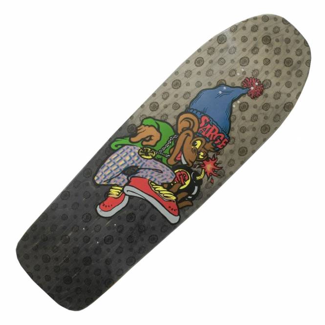 New Deal Skateboards Danny Sargent Monkey Bomber (Metallic) Skateboard Deck 9.625''