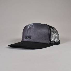 Next Level Snapback Trucker Cap - Black