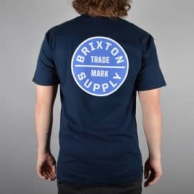 Oath T-Shirt - Navy/White