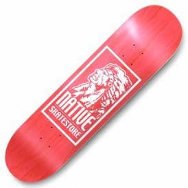 OG Logo (Red Stain) Skateboard Deck 8.25''