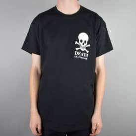 OG Skull Backprint Skate T-Shirt - Black