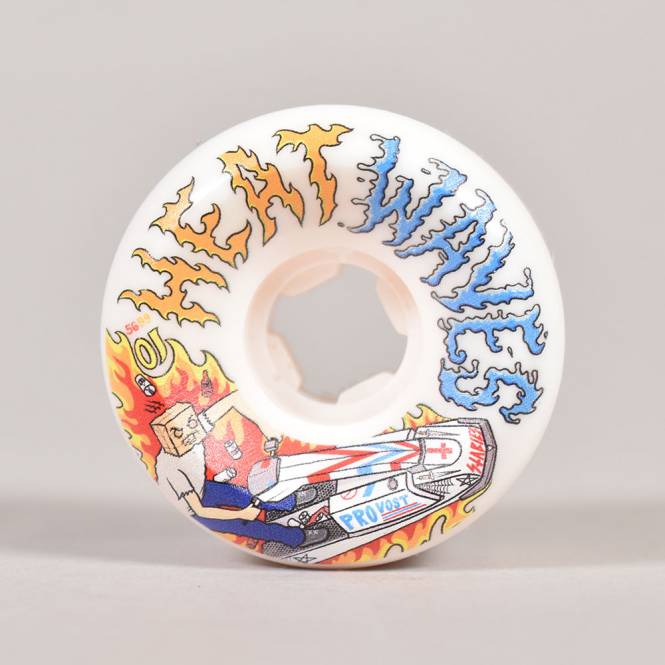 OJs Wheels Collin Provost Elite Full 99A (White) Skateboard Wheels 56mm
